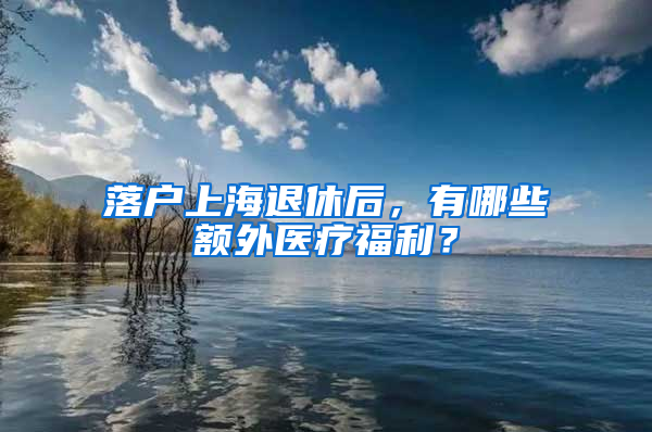 落户上海退休后，有哪些额外医疗福利？