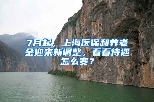 7月起，上海医保和养老金迎来新调整，看看待遇怎么变？