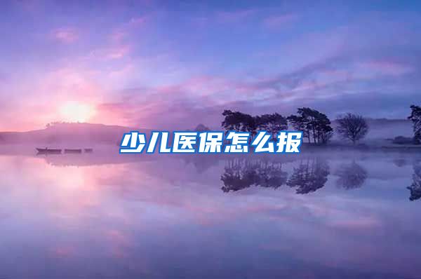 少儿医保怎么报